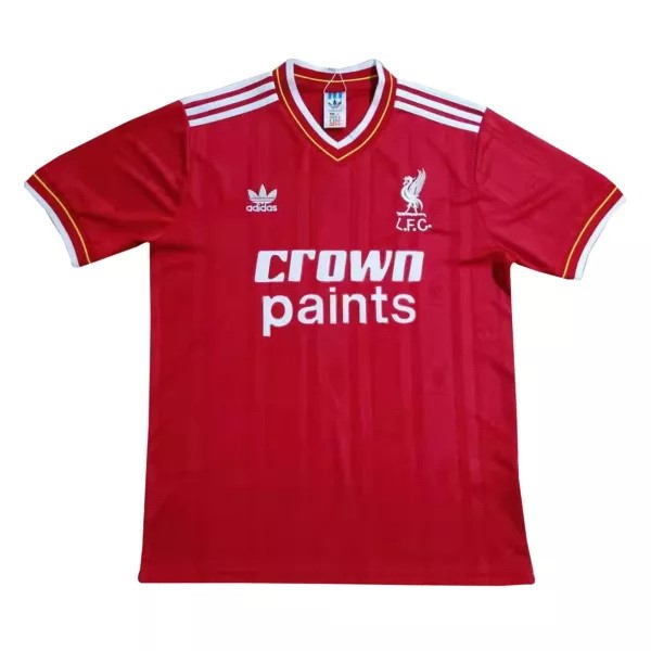 Authentic Camiseta Liverpool 1ª Retro 1984 1985 Rojo